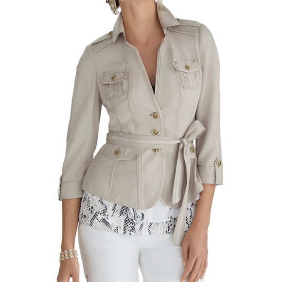 White House Black Market Jackets & Blazers - White House Black Market Belted Jacket Sz 6